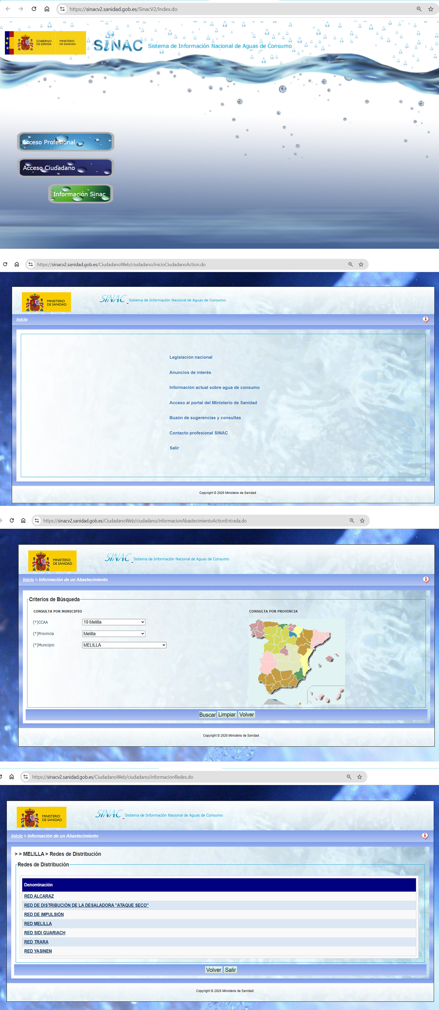 Cartel Gu�a SINAC (An�lisis Aguas Potables)