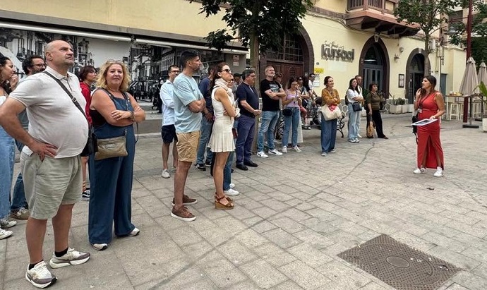 EL PRESIDENTE DE LA FUNDACI�N MELILLA MONUMENTAL PARTICIPA EN LA RUTA DEL D�A MUNDIAL DEL MODERNISMO