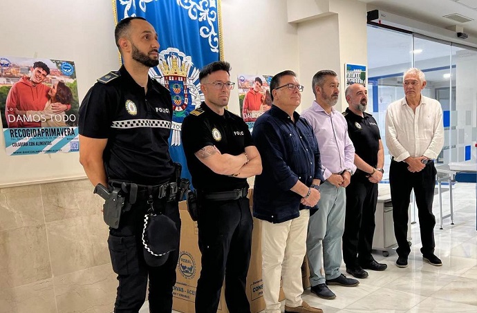 LA JEFATURA DE POLIC�A LOCAL LANZA UNA CAMPA�A DE RECOGIDA DEL BANCO DE ALIMENTOS EN EL MES DE JULIO