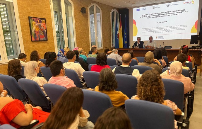 EL CONSEJERO DE INNOVACI�N TECNOL�GICA ASISTE A LA CLAUSURA DE LOS PROGRAMAS DE LA FUNDACI�N INCYDE