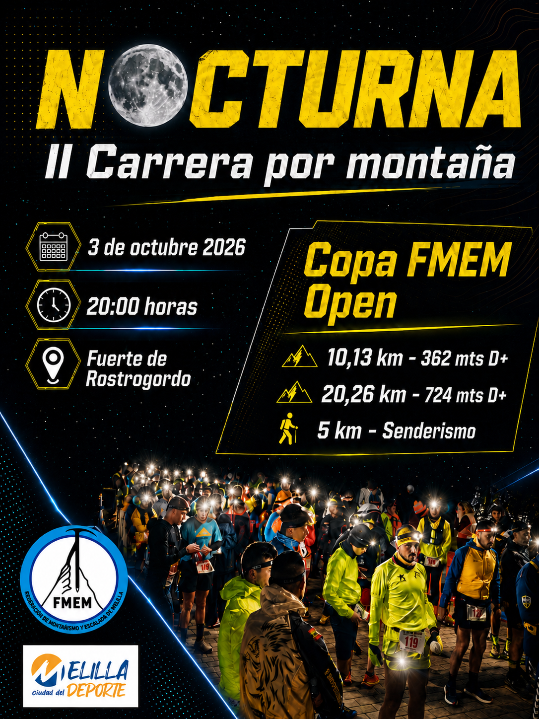 II Carrera por Monta�a Nocturna FMEM