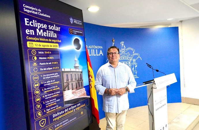 EL CONSEJERO DE SEGURIDAD CIUDADANA PIDE PRUDENCIA Y PLANIFICACI�N ANTE EL ECLIPSE DEL MI�RCOLES