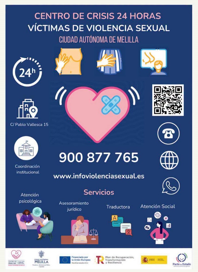 LA VICECONSEJER�A DE IGUALDAD RECUERDA QUE EL CENTRO DE CRISIS 24 HORAS EST� DISPONIBLE TODO EL A�O