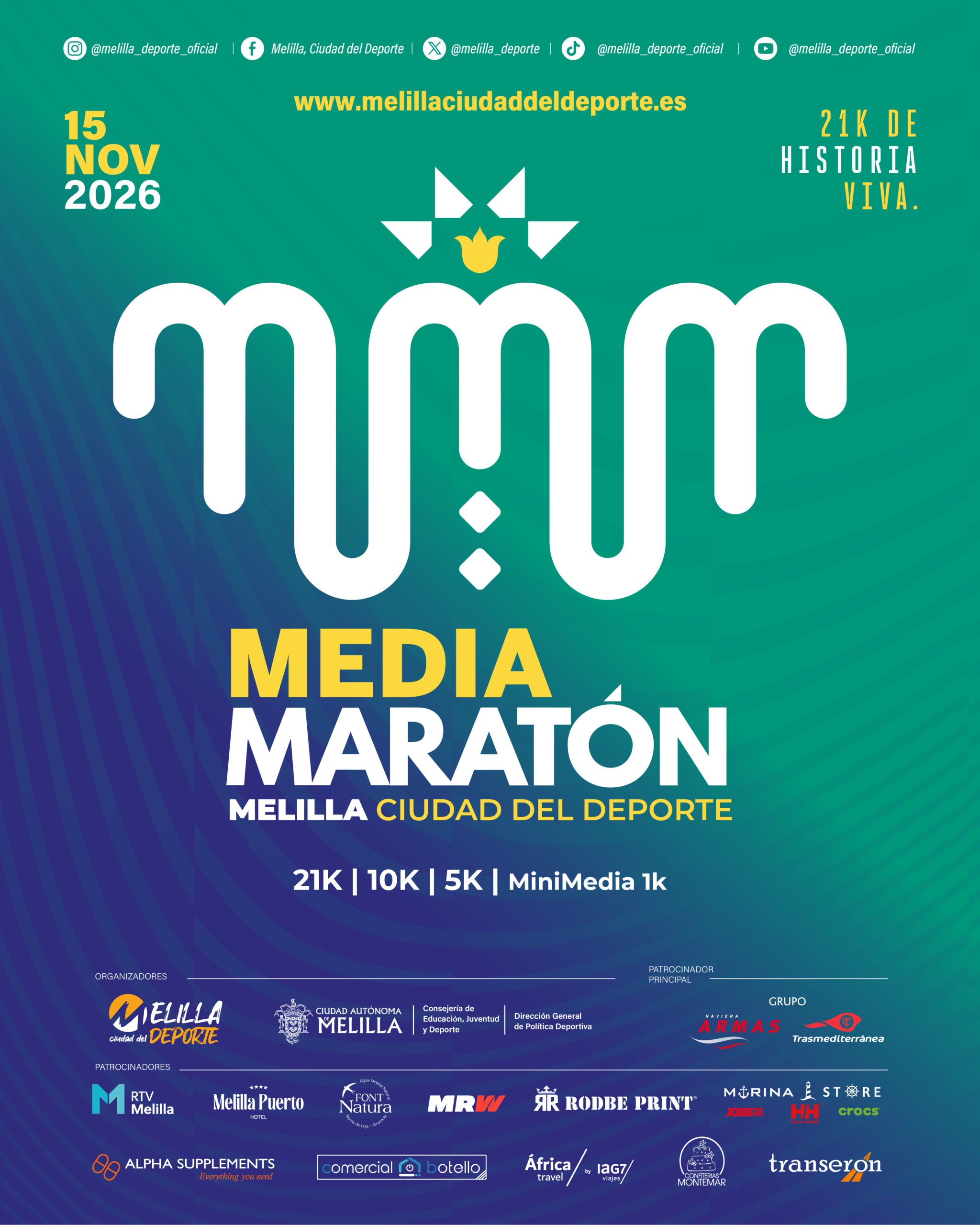 XIV Media Marat�n ''Melilla, Ciudad del Deporte''