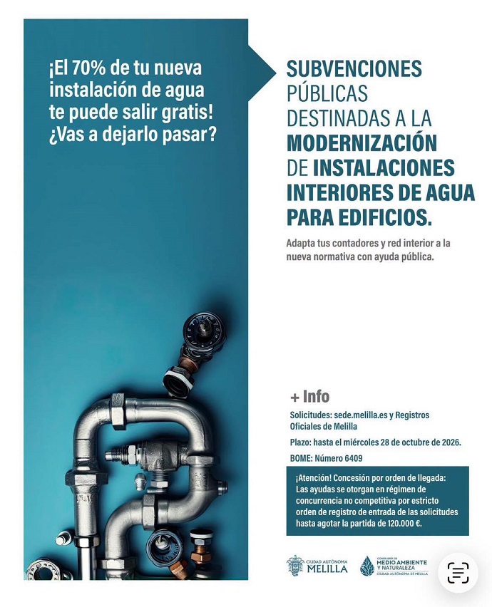WEB MEDIO AMBIENTE PRESENTA LA CONVOCATORIA DE AYUDAS PARA ADAPTAR LOS CONTADORES DE AGUA