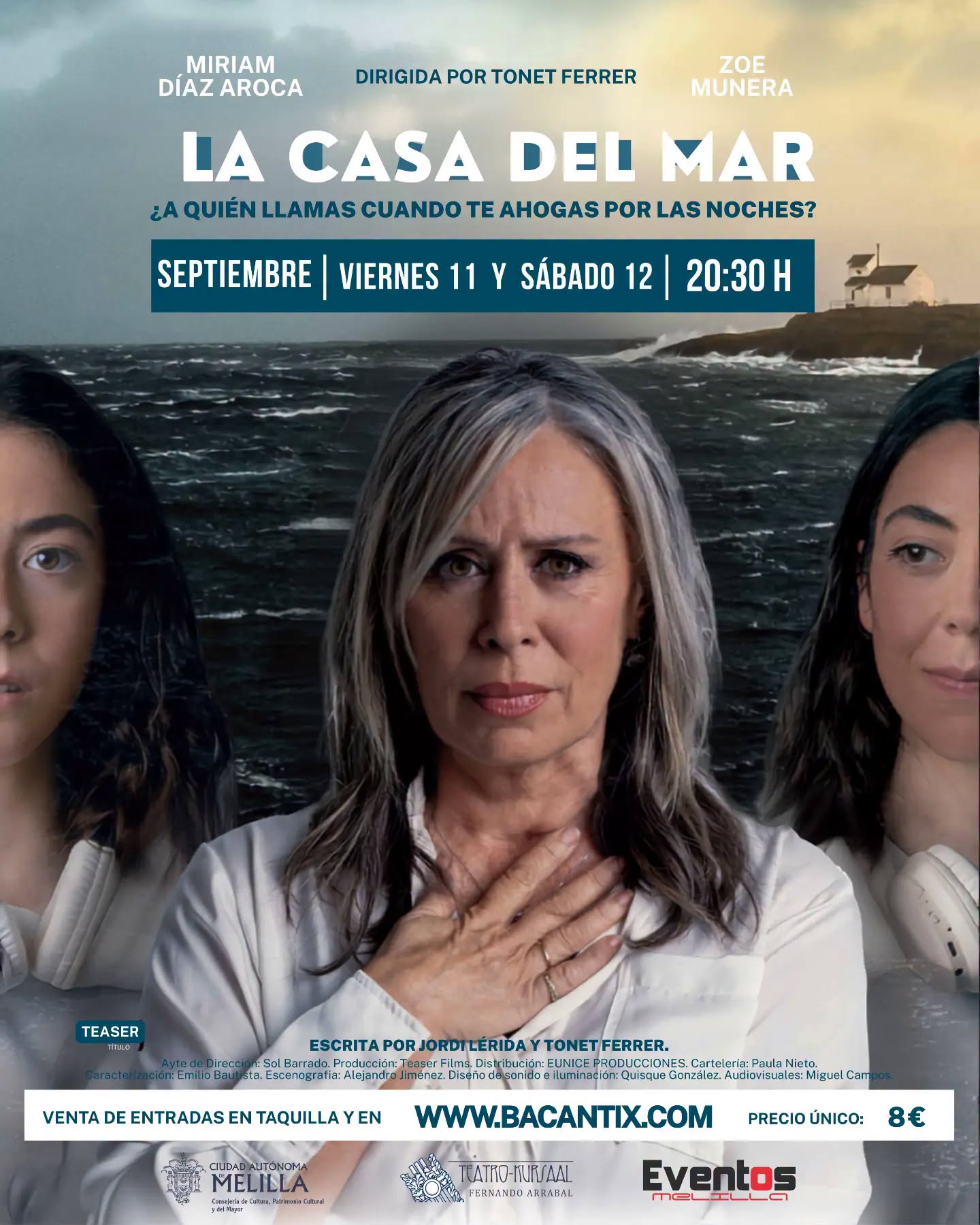 CARTEL Teatro Kursaal - La Casa del Mar