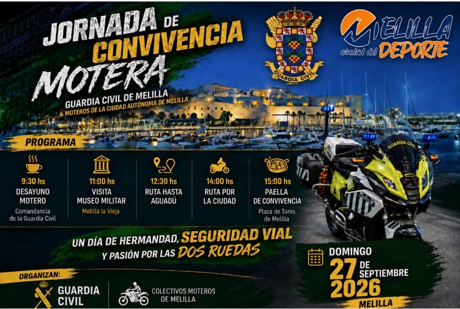 CARTEL Jornada de Convivencia Motera