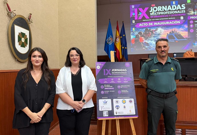 LA CONSEJERA DE POLÍTICAS SOCIALES ASISTE A LA INAUGURACIÓN DE LAS IX JORNADAS DE EMERGENCIAS Y CATÁSTROFES LA CONSEJERA DE POLÍTICAS SOCIALES ASISTE A LA INAUGURACIÓN DE LAS IX JORNADAS DE EMERGENCIAS Y CATÁSTROFES