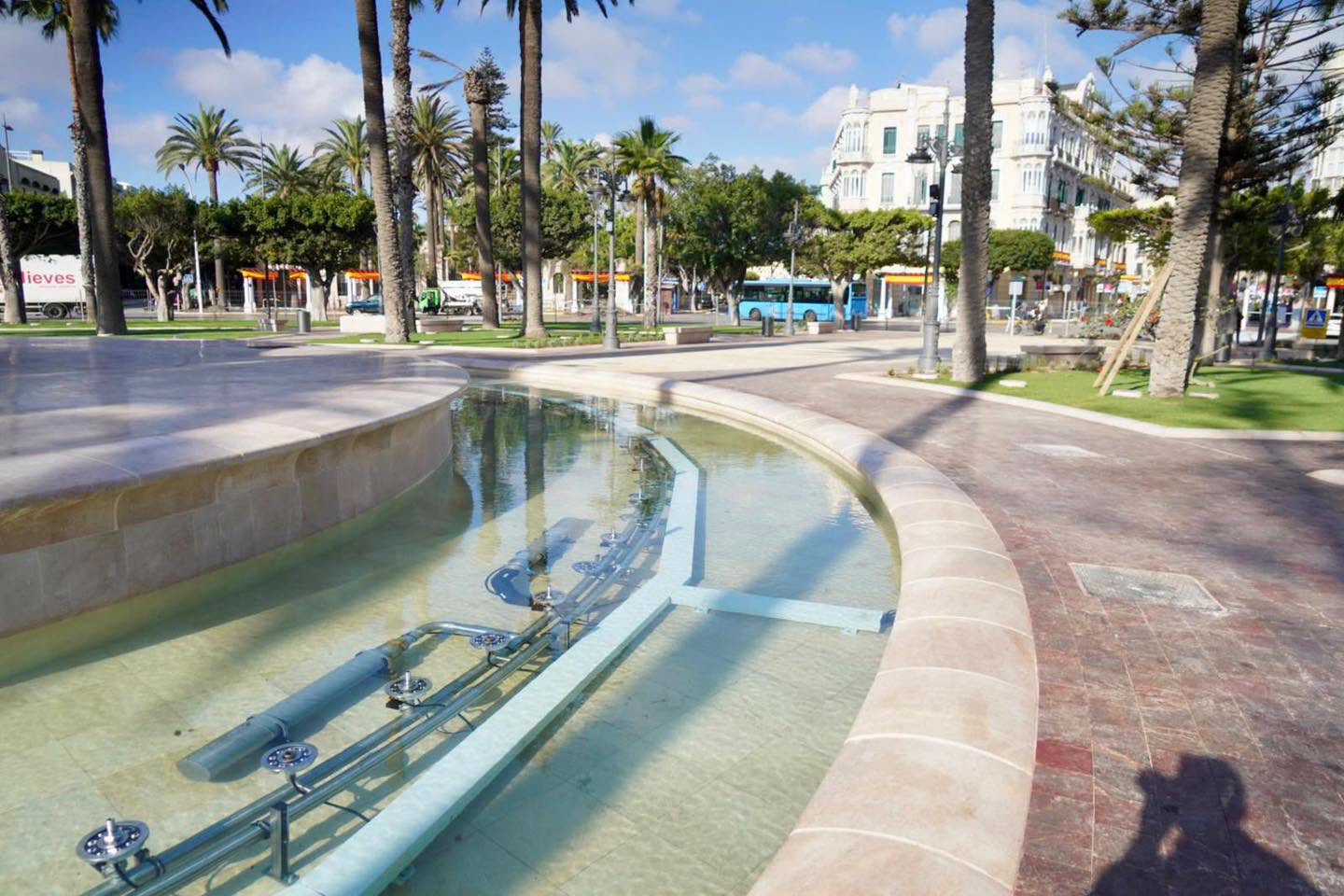 LA REMODELACI�N DE LA PLAZA DE ESPA�A INCLUYE TUBER�AS PARA PREVENIR INUNDACIONES