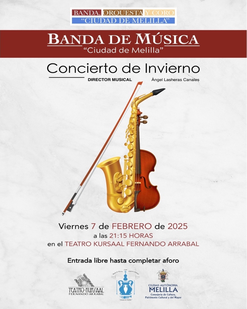 CARTEL Teatro Kursaal - Concierto de Invierno