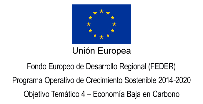 Logo Programa Operativo FEDER 2014-2020 de Crecimiento Sostenible