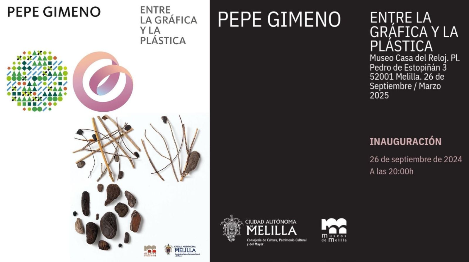Cartel Exposicin de Pepe Gimeno 