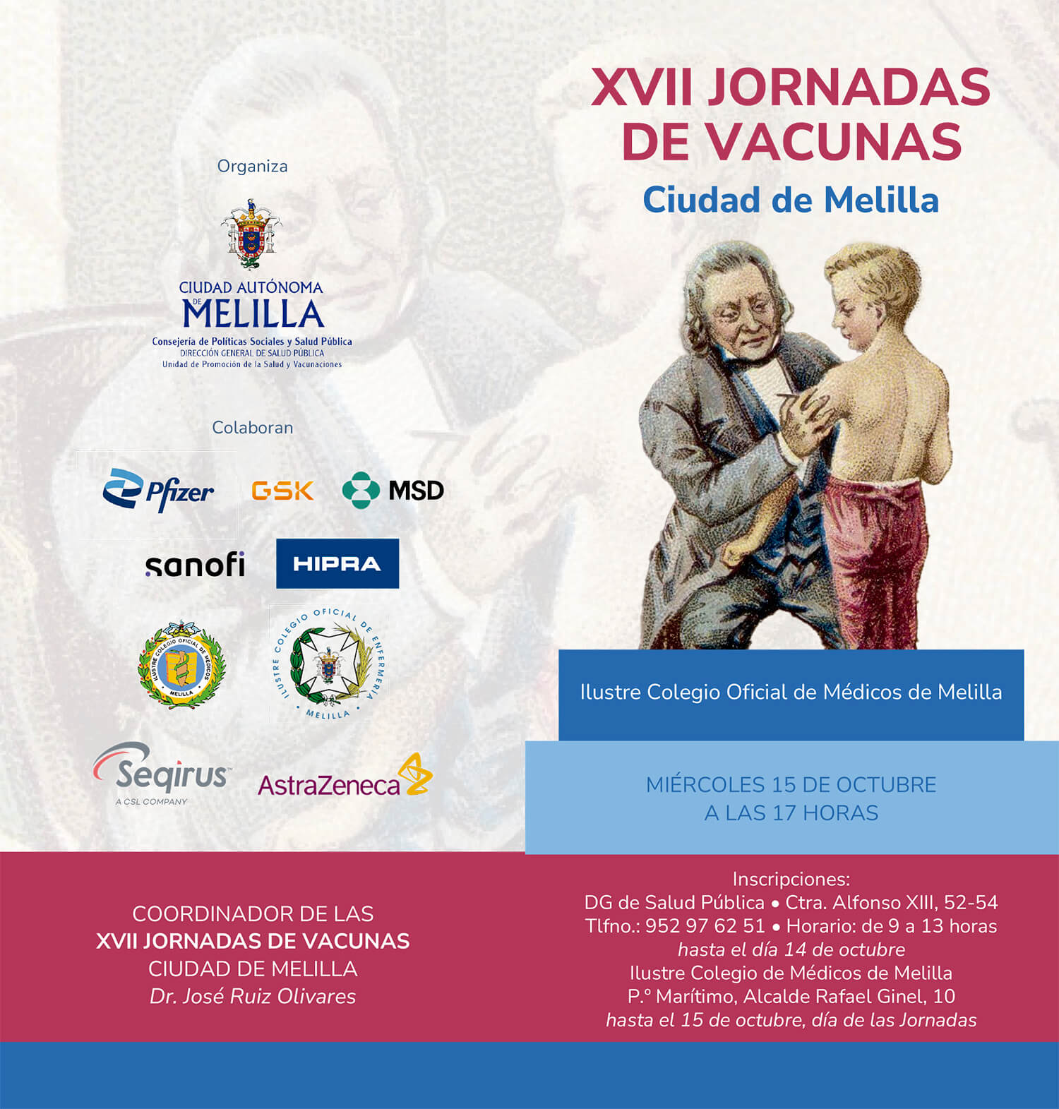 XVII Jornadas de Vacunas - Ciudad de Melilla