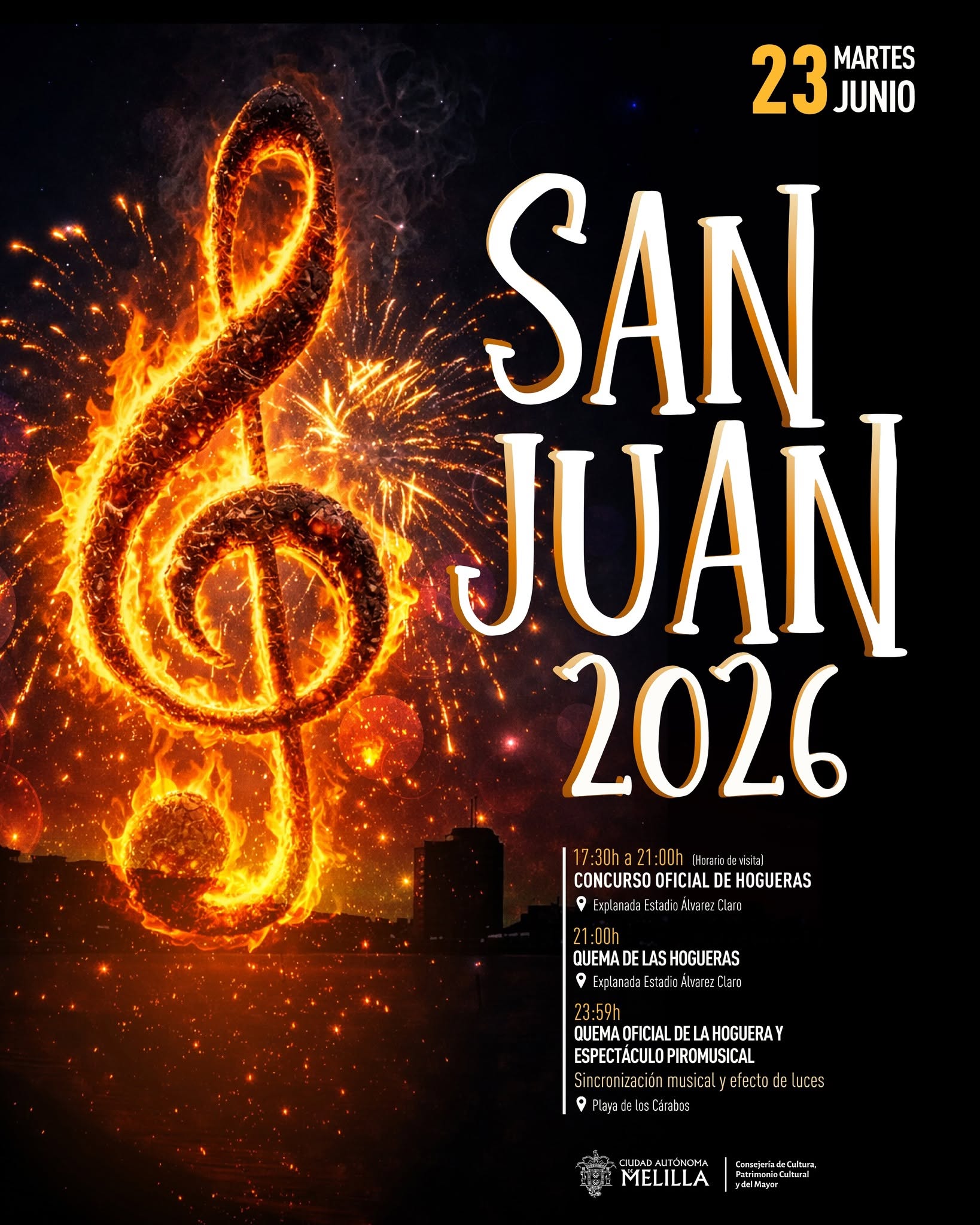 Cartel Noche de San Juan 2026