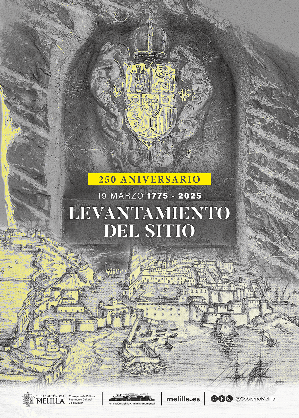 Cartel 250 Aniversario del Levantamiento del Sitio